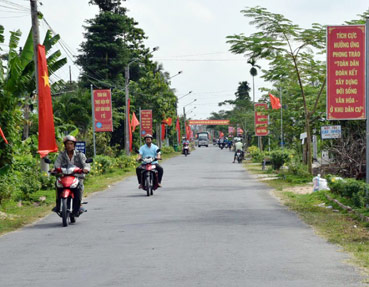 อำเภอฟองเดี่ยน นครเกิ่นเทอมั่นใจในการสร้างสรรค์ชนบทใหม่